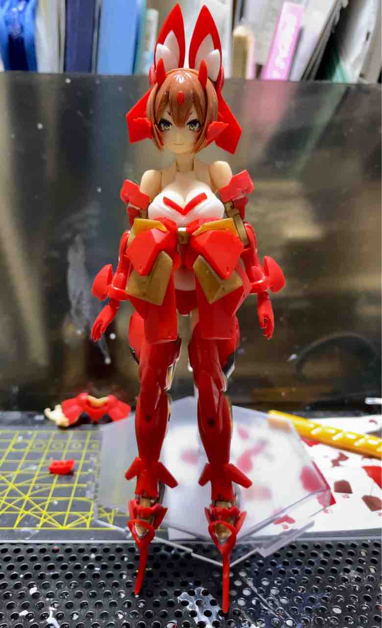 メガミデバイス　朱羅　九尾改造 メガミデバイス 朱羅 九尾 レビュー | 退屈と惰性と 改