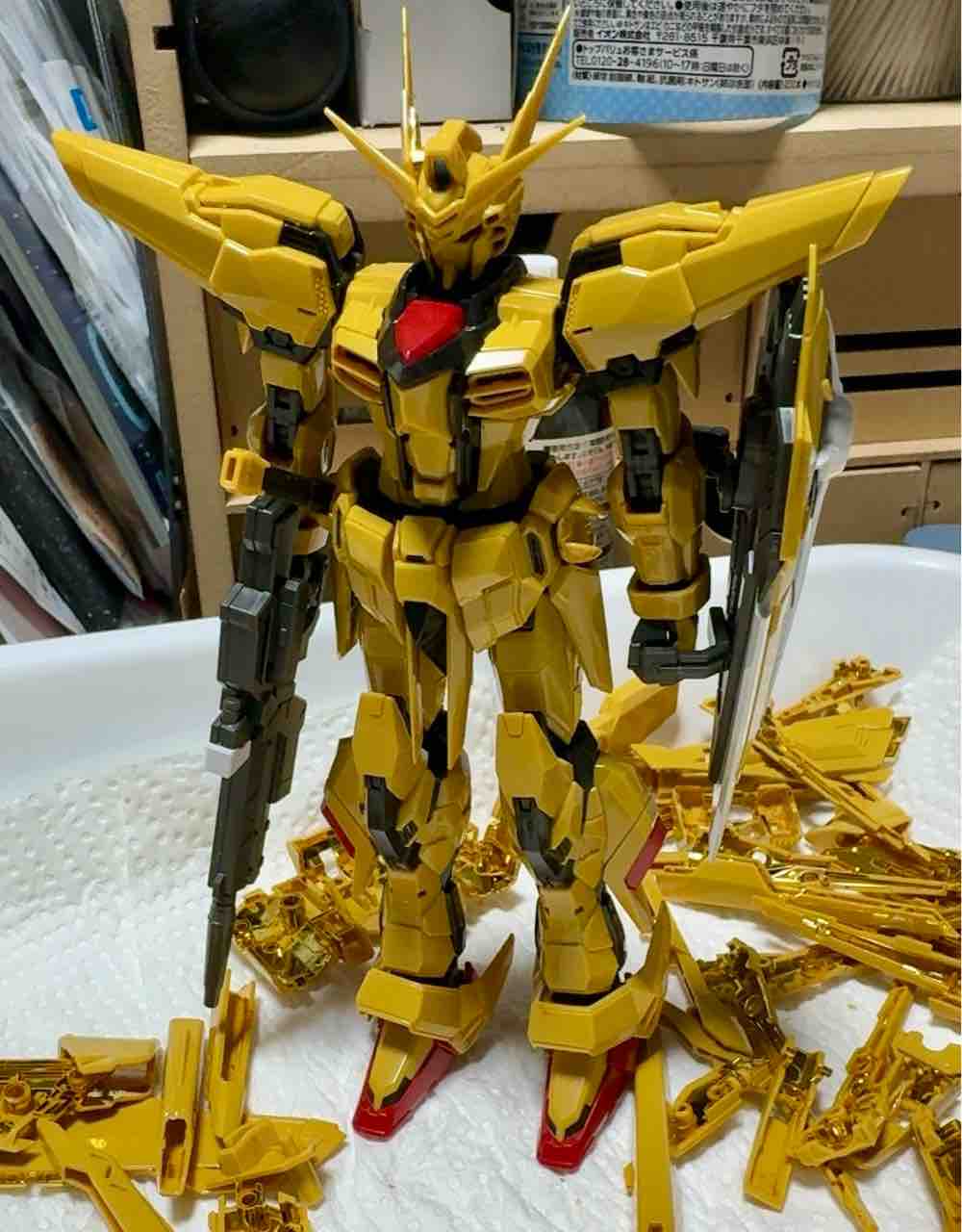 RGアカツキガンダム製作7 : 不知火工房(略して｢しら工｣☆)