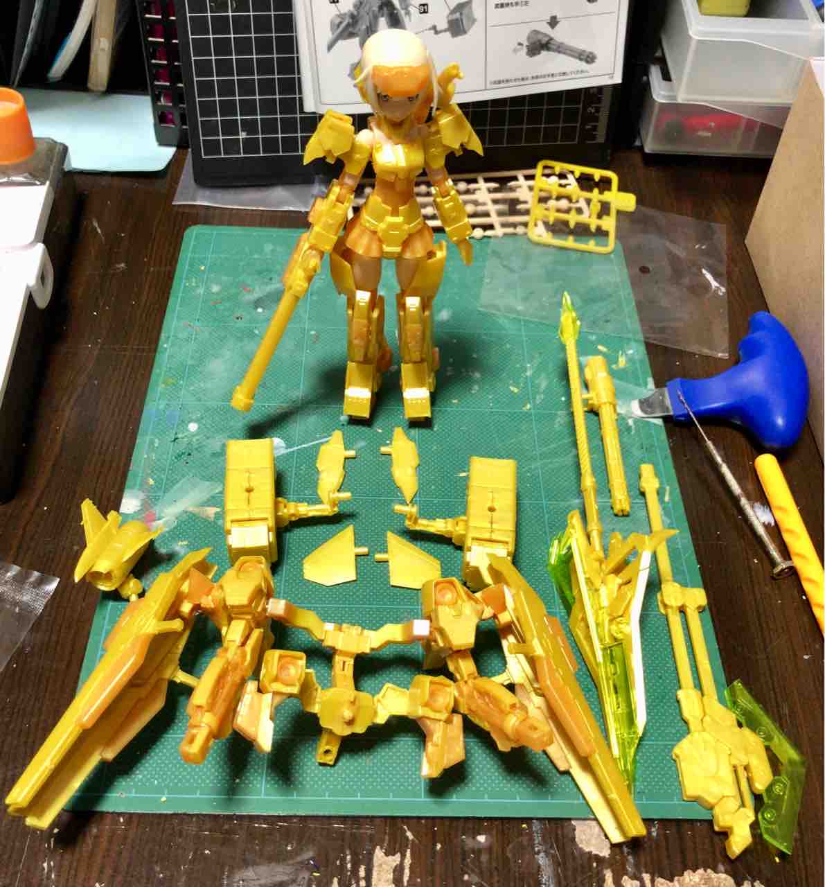 FA:G轟雷改(最終決戦仕様)製作1 : 不知火工房(略して｢しら工｣☆)