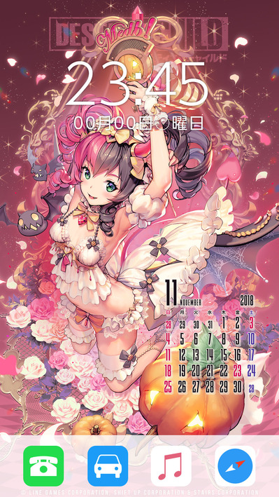 カレンダー_パーティナイト_メブ_ios_サンプル