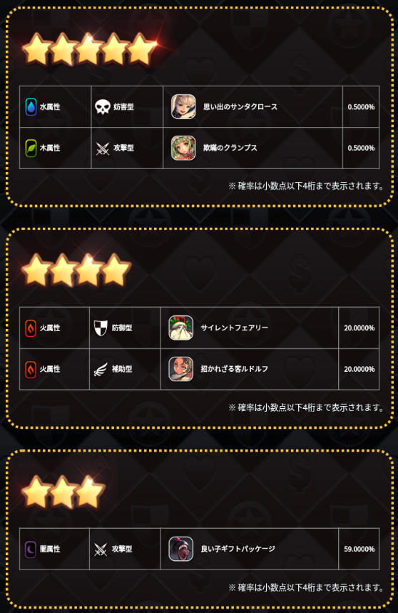 メリクリ★5召喚チケット