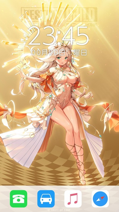 壁紙_心如水中月 阿羅漢_ios_Sample