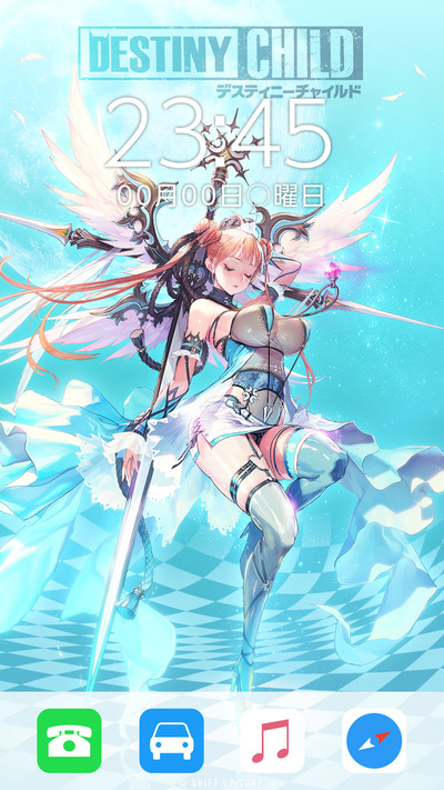 壁紙_真如の祓魔師 ニルティ_ios_Sample