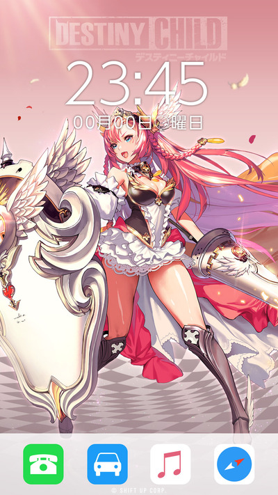 壁紙_逆転の槍ティタニア_ios_Sample