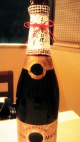 ボトルシャンパン