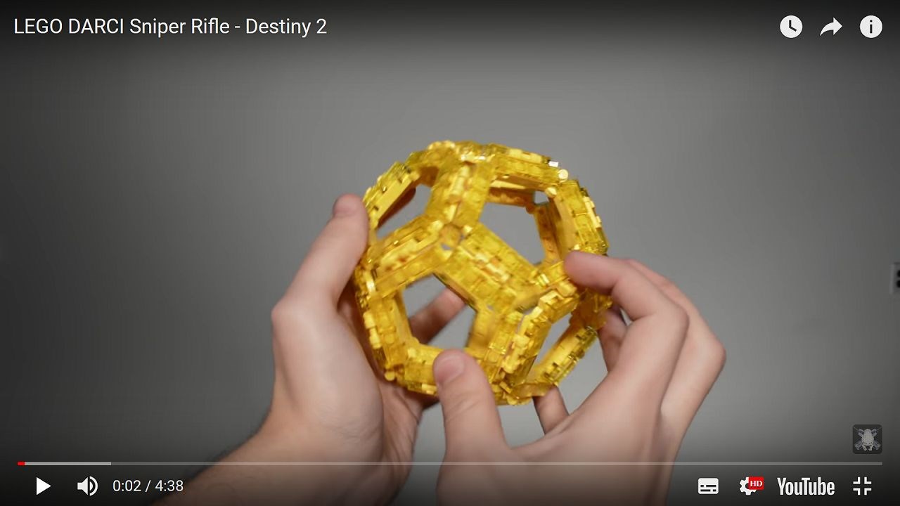 レゴで作ったスナイパーライフルのd A R C I Destiny動画配信所