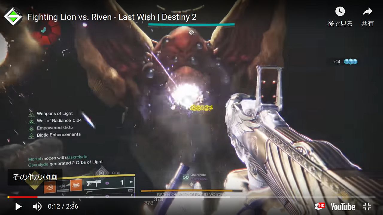 リベン Vs ファイティングライオン Destiny動画配信所