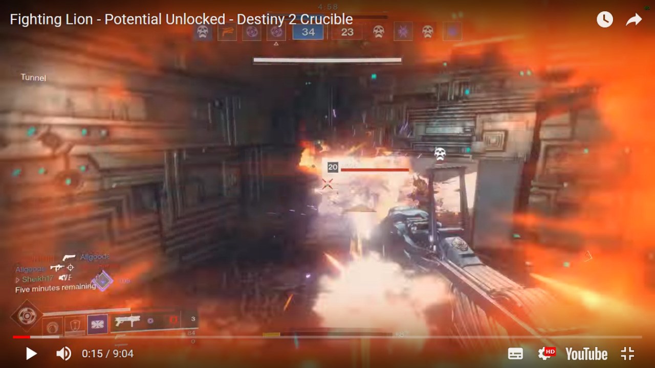 覚醒 ファイティング ライオンを使ったpvpモンタージュ Destiny動画配信所