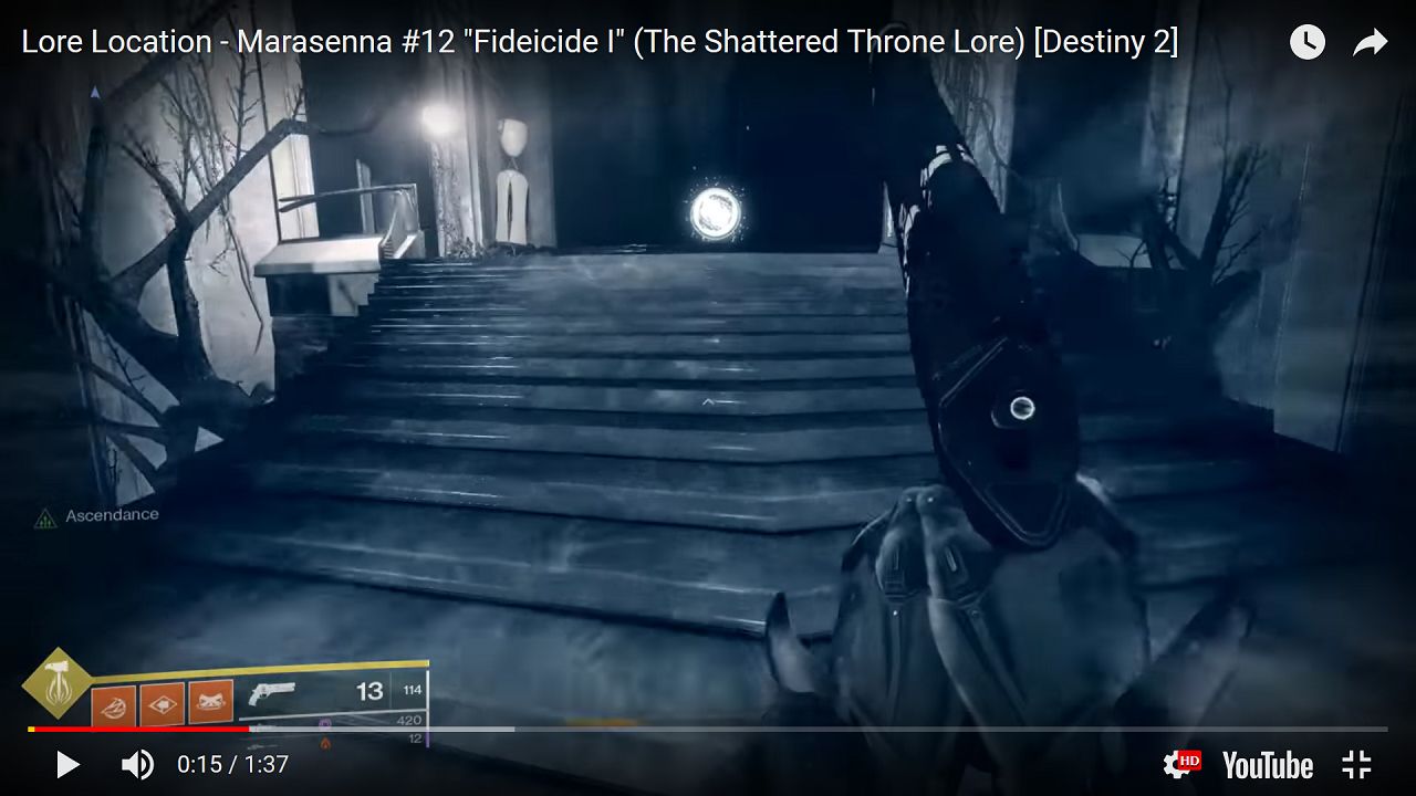 砕かれた玉座 にあるアハンカーラの骨4個 Destiny動画配信所