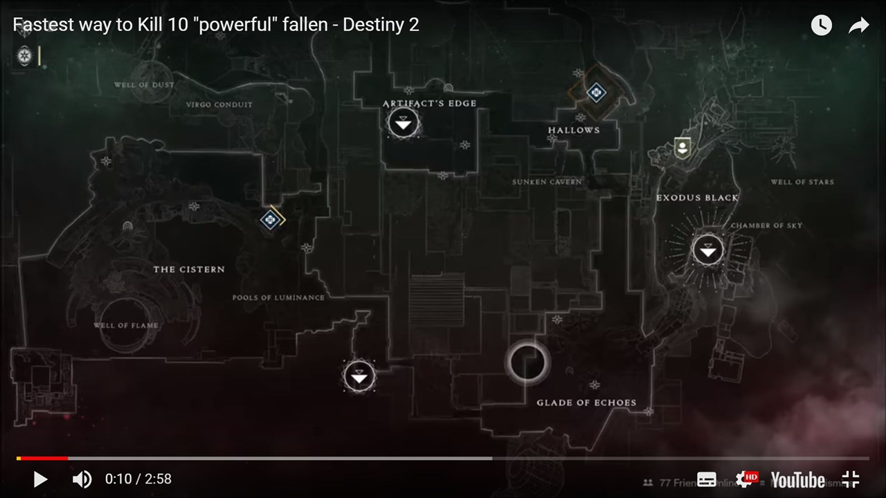 早くて簡単 クエスト 黄金時代の遺産 ドラングで強力なフォールンを10体 Destiny動画配信所