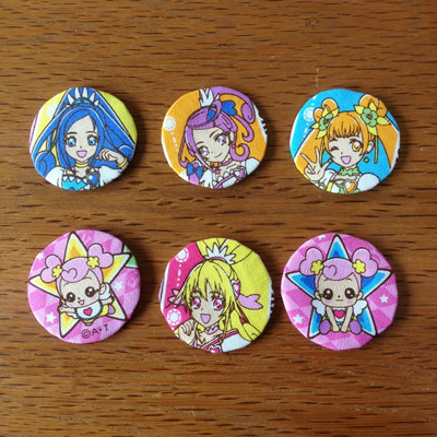 余り布で作るプリキュアワッペン ｃｏｍｅ ｏｎ 貧乏ミシン部