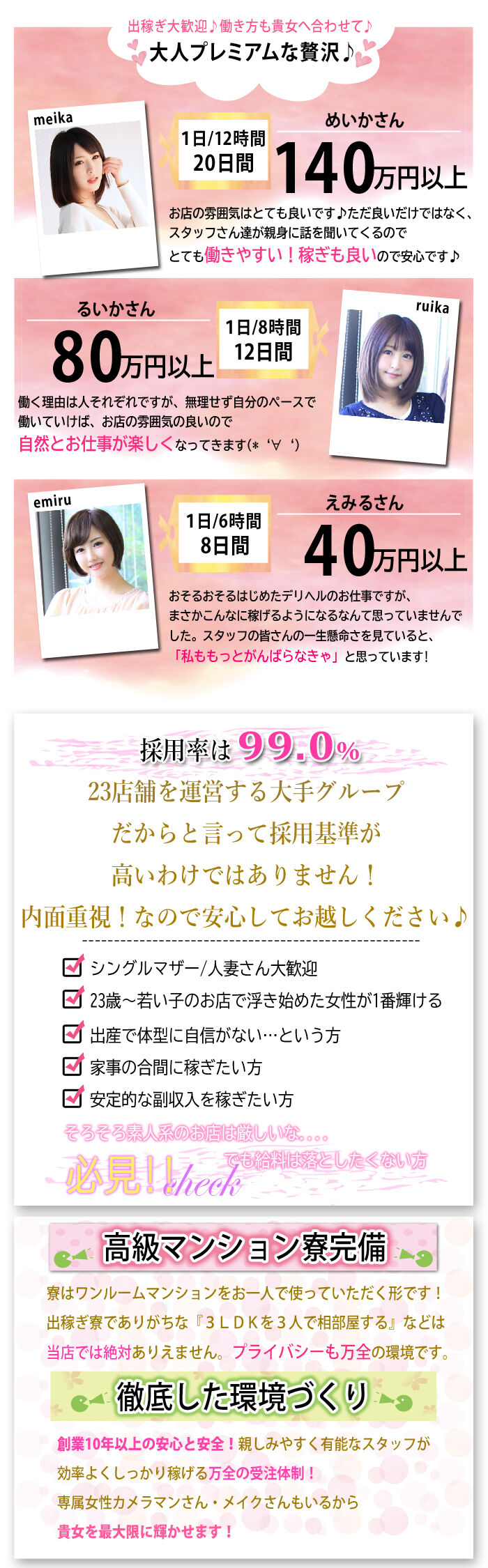 急募インフォメーション