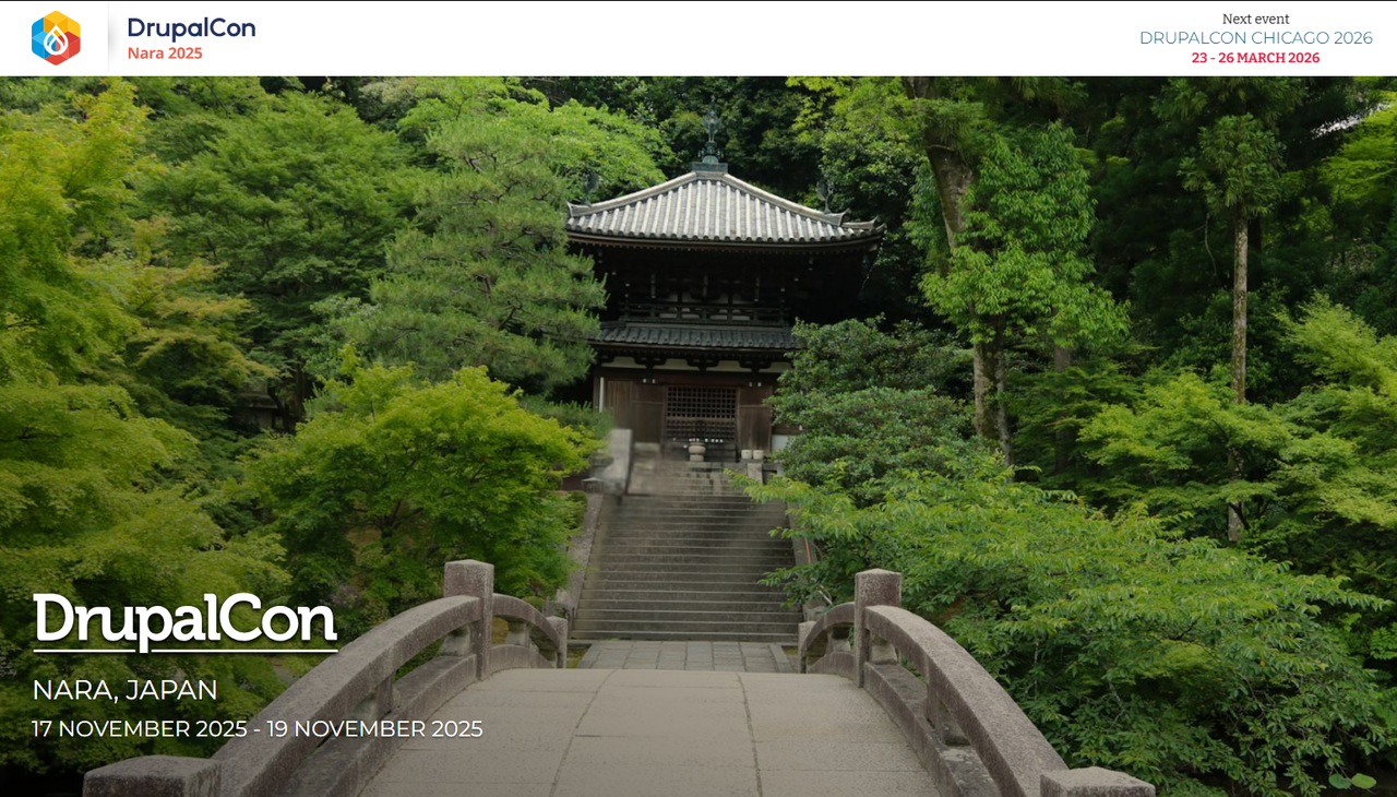 DrupalCon Nara 2025