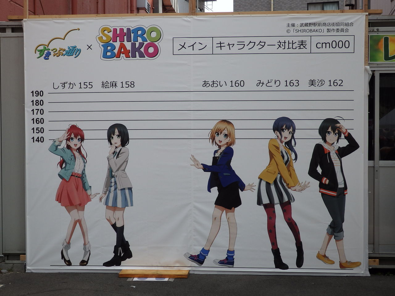 Shirobako 聖地巡礼 In 武蔵境 acsa活動記 Shirobako 聖地巡礼 In 武蔵境 acsa活動記