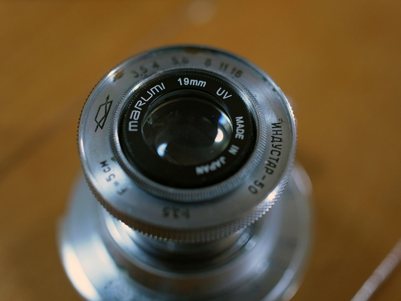 Elmar 5cm F3 5のコピーレンズ Industar にレンズフィルタを付ける Dhieas Diary