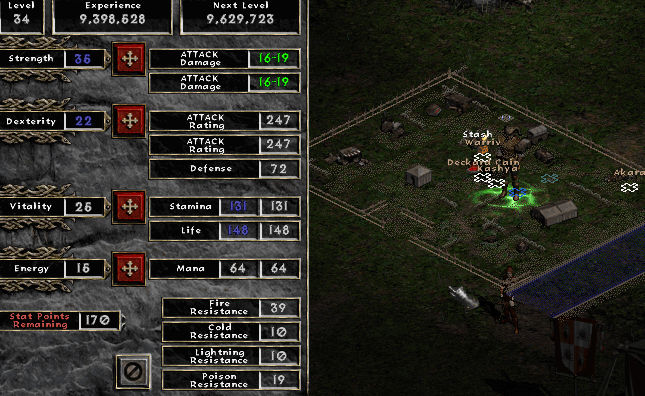 アカラさんと闇の取引 令和からの初心者がdiablo2やるよ アカラさんと闇の取引 令和からの初心者がdiablo2やるよ