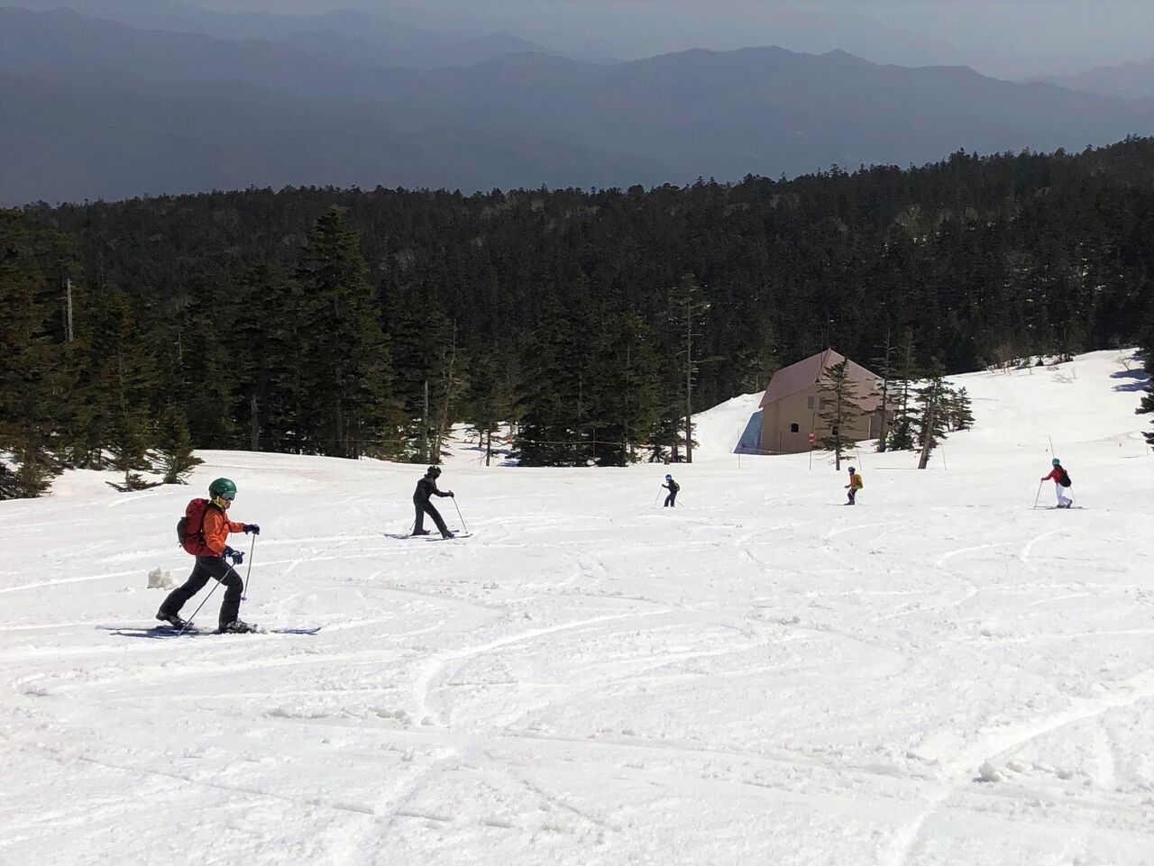 子供たちとテレマークスキーツアー : Diamond Dust