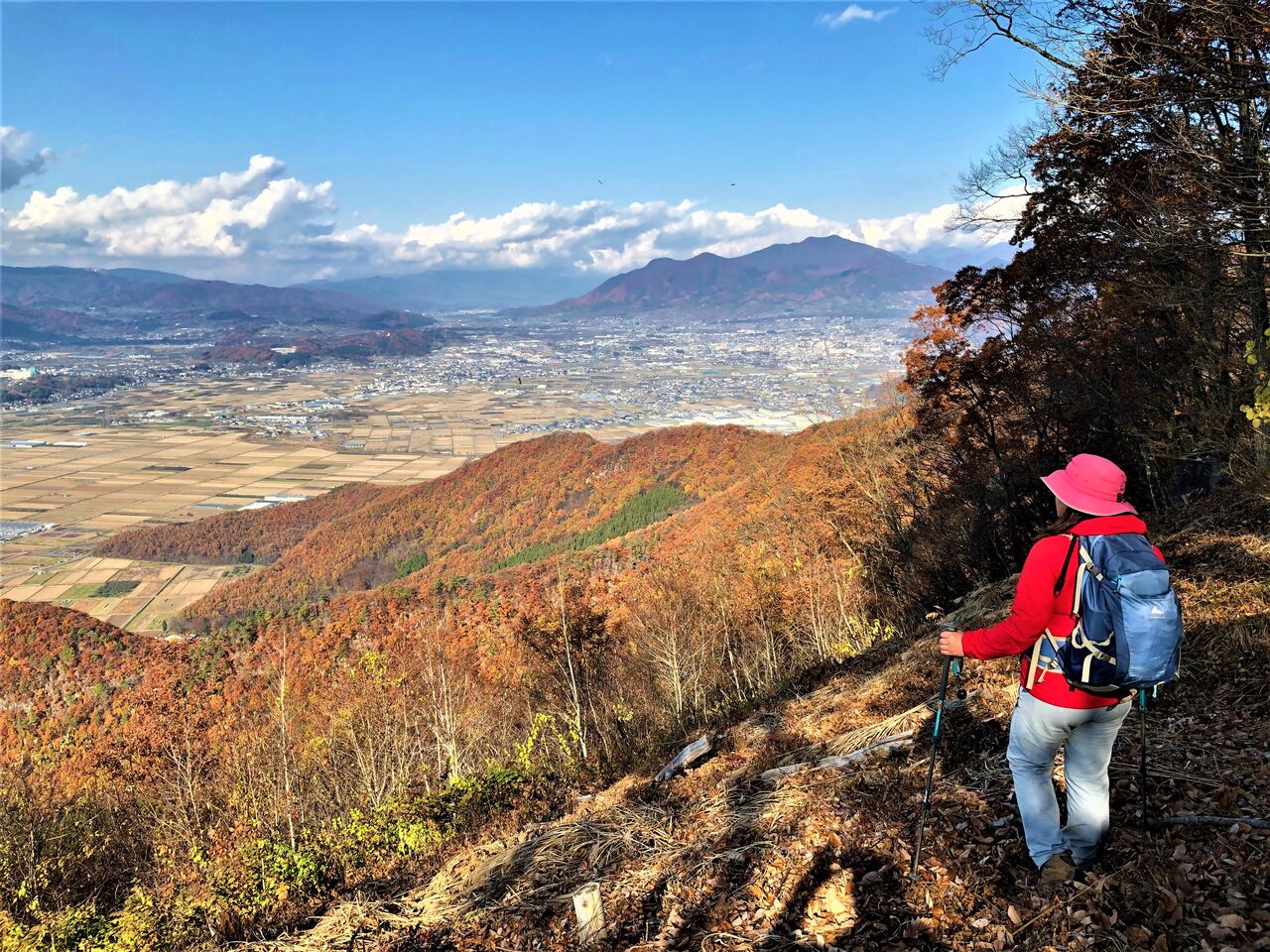 プラス１デーツアー 長野里山トレッキング 小布施 雁田山 Diamond Dust