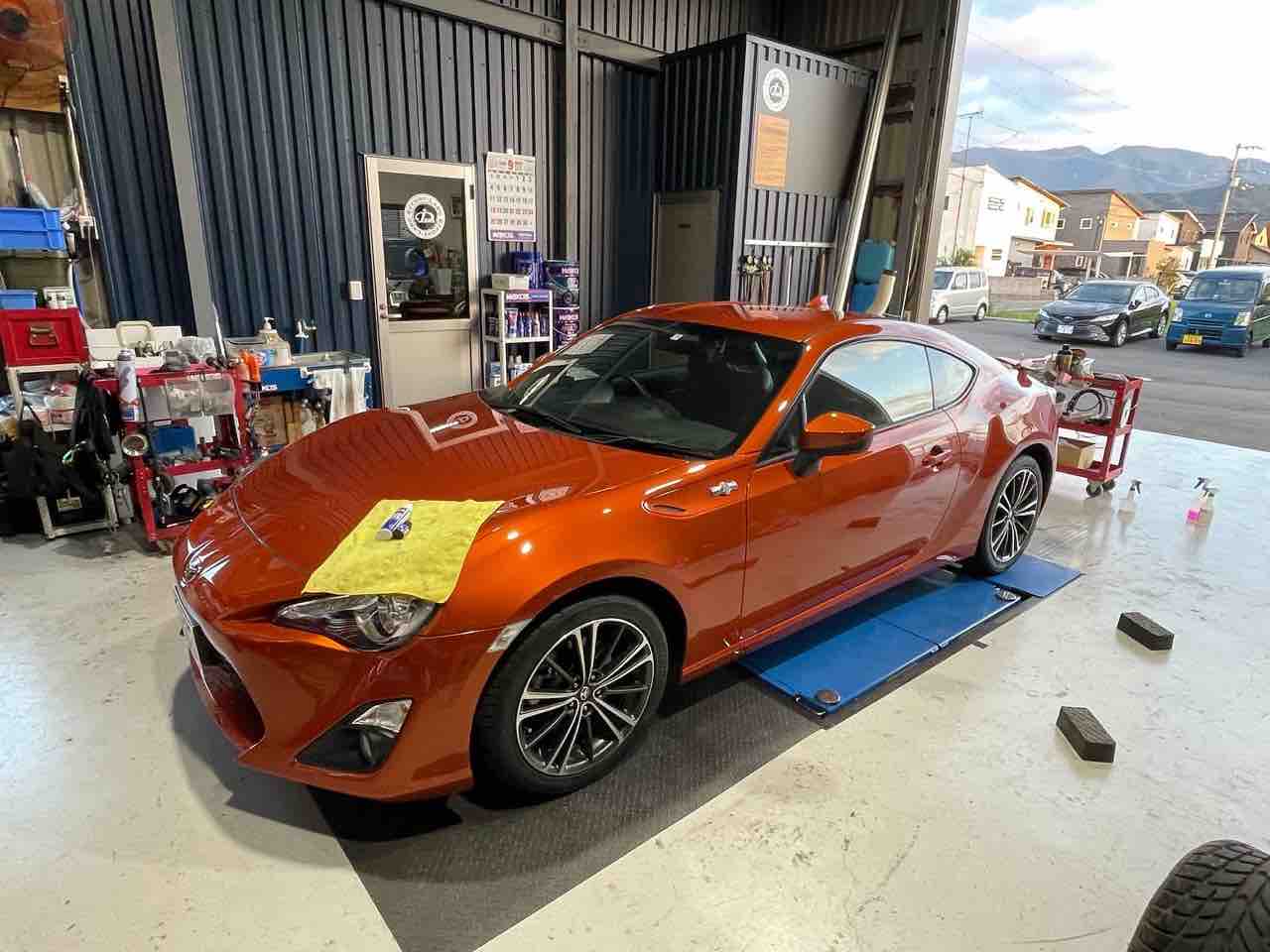 トヨタ86納車準備 ディアナの日々