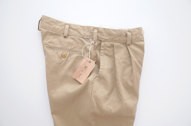 orSlow ビリージーン Chino & Khaki : diance blog