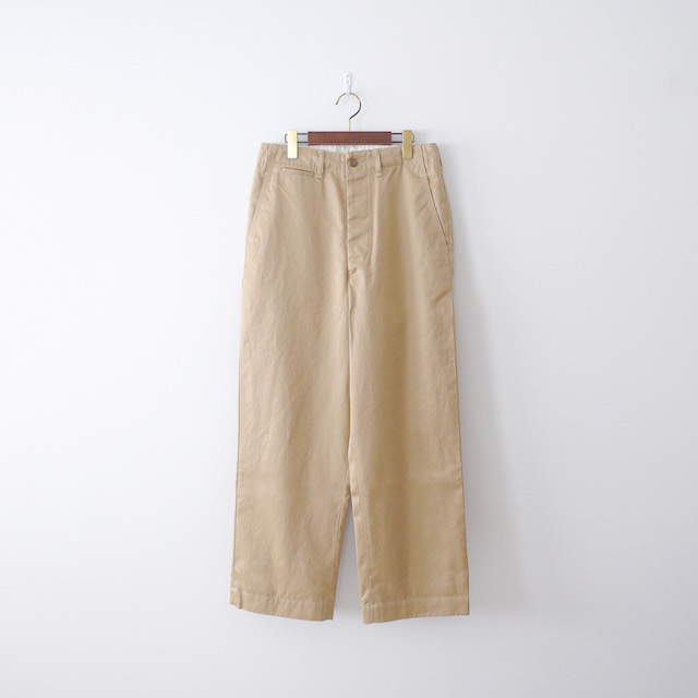 orSlow（オアスロウ）Vintage Fit Army Trouser : diance blog