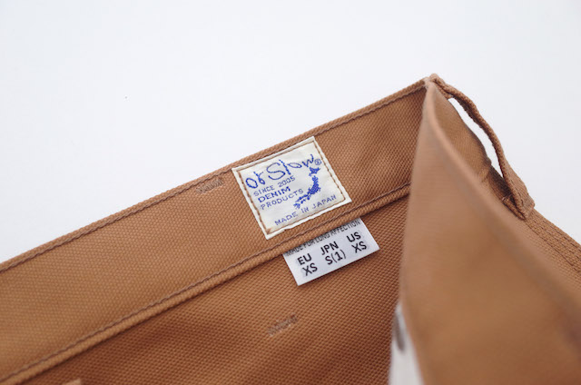 【未使用級】orslow オアスロウ ブラウンダック ペインターパンツ XS orSlow（オアスロウ）ペインターパンツ Brown Duck