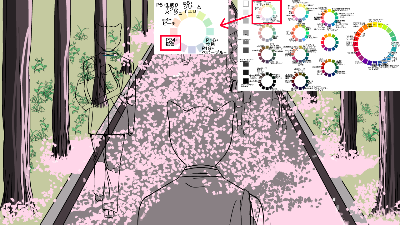 木漏れ日シーンや日差しなどのイラストメイキング動画 すずなblog 木漏れ日シーンや日差しなどのイラストメイキング動画 すずなblog