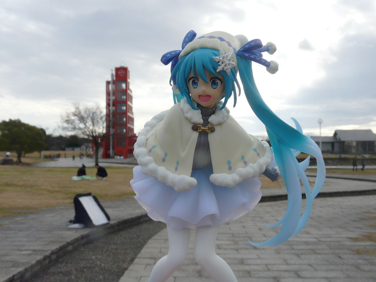 タイトー 初音ミクフィギュア オリジナル冬服ver 亜鉛板としゃもろの仕事風景