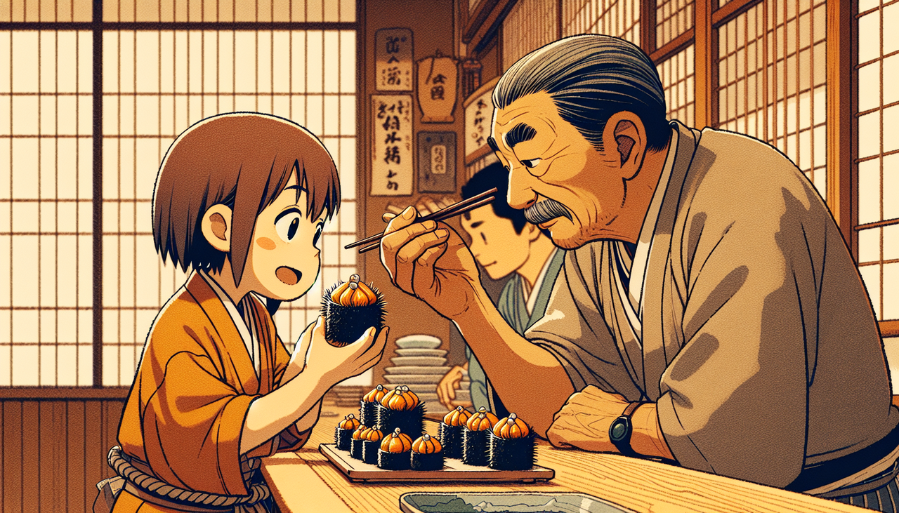 ウニ好き「高いウニなら美味いで。ほれ食ってみ」ワイ「ほーん？どれどれ？」