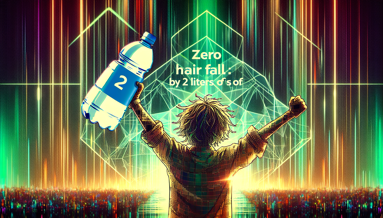 抜け毛に悩むワイ、毎日水を2リットル飲むことで抜け毛ゼロを達成ｗｗｗｗ