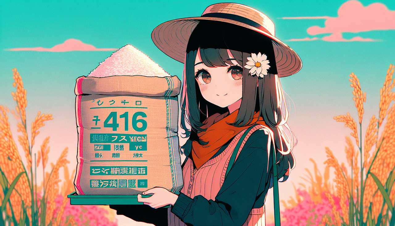 【おこめ】5キロあたりコメ平均価格4416円　過去最高値をまた更新