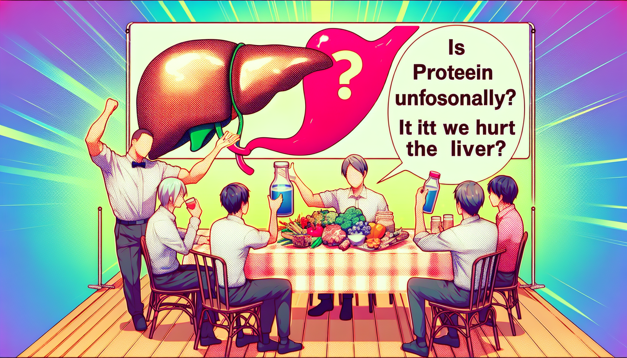 結局「プロテイン」って毒なの？肝臓いわすのか？