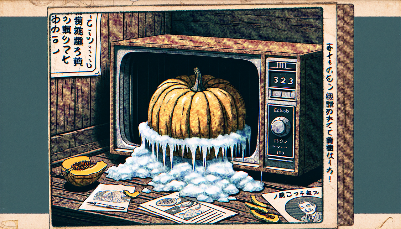 【注意】かぼちゃを皮つきのまま冷凍保存した結果・・・