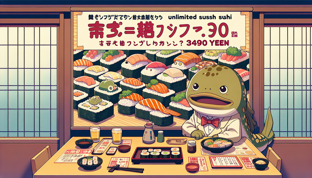 かっぱ寿司が3490円で食べ放題を再開→反応がこちらｗｗｗ