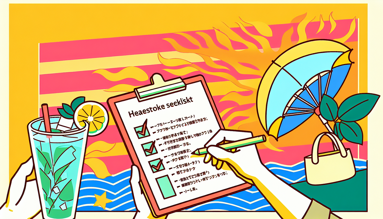 【夏バテ】ダイエット休もう！夏バテ対策とチェックリスト公開