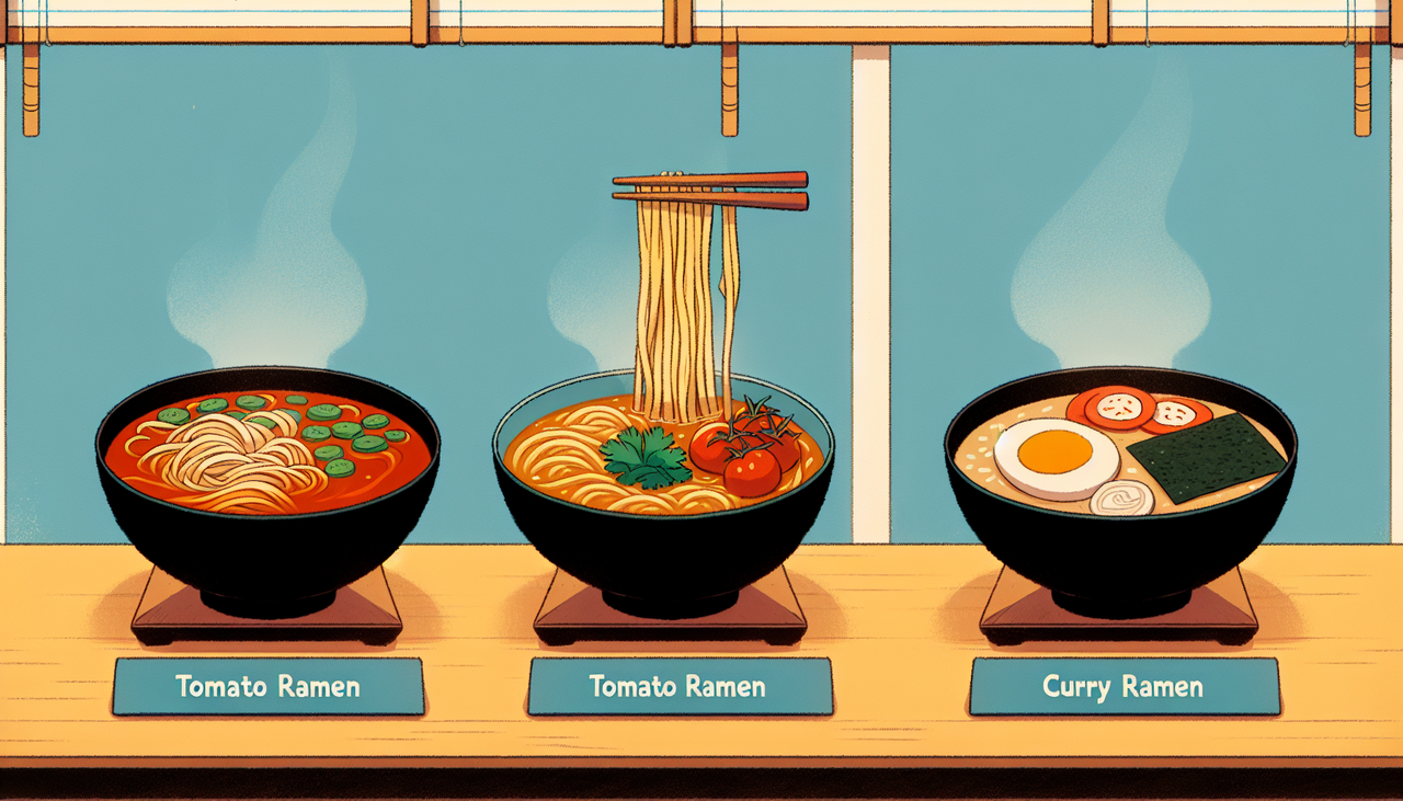 三大嫌なラーメン「トマトラーメン」「カレーラーメン」