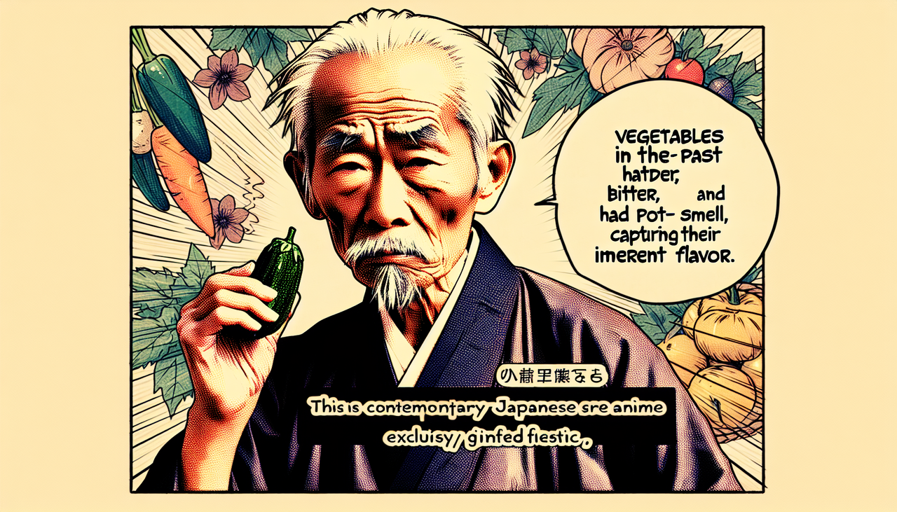 なん爺民「昔の野菜はもっと固くて苦くて臭くて…『野菜本来の味』がしたんだ」