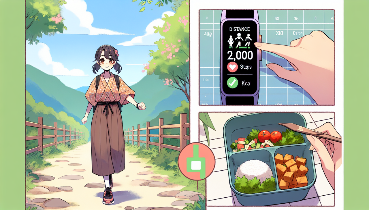 【驚愕】女さん「痩せたいなら毎日20000歩以上ウォーキング、摂取カロリーは300kcalまで」