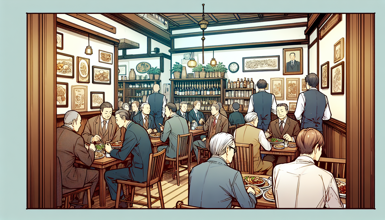 【話題】「おじさんの多い定食屋」は信用できるワケがこちらｗｗｗ