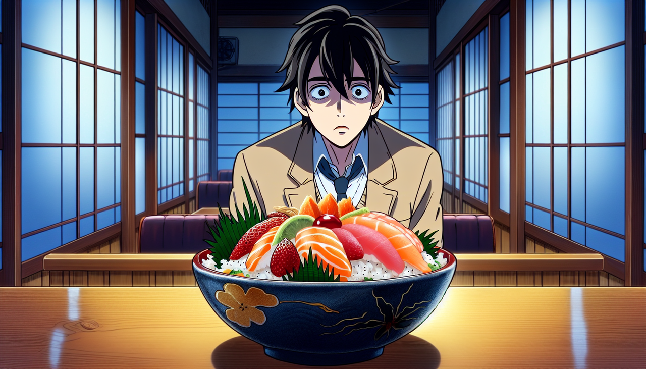 【悲報】寿司を頼んだらちらし寿司が来たんだが・・・・・・