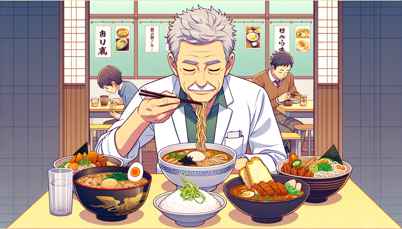 世論「ラーメン、カレーライス、カツ丼のような料理ばかり食べる中年男性は恥ずかしい」