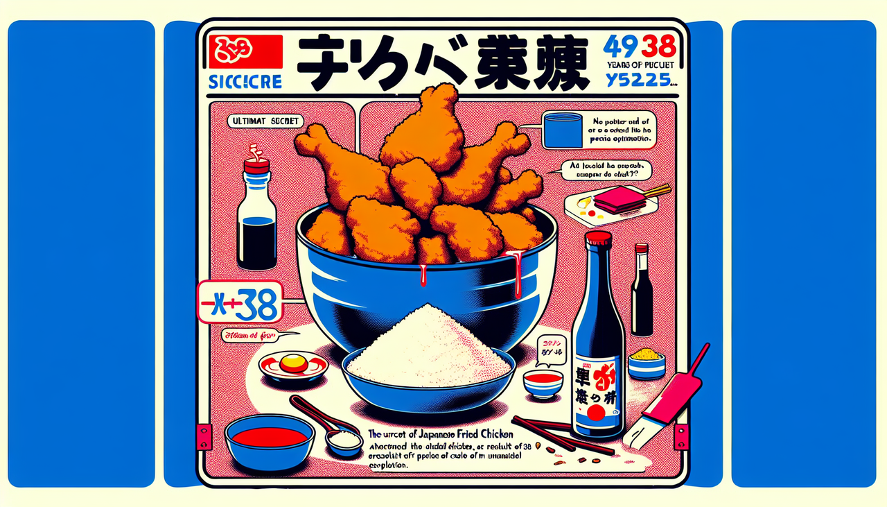 【衝撃】38年の探求が生んだ！唐揚げの究極の秘密