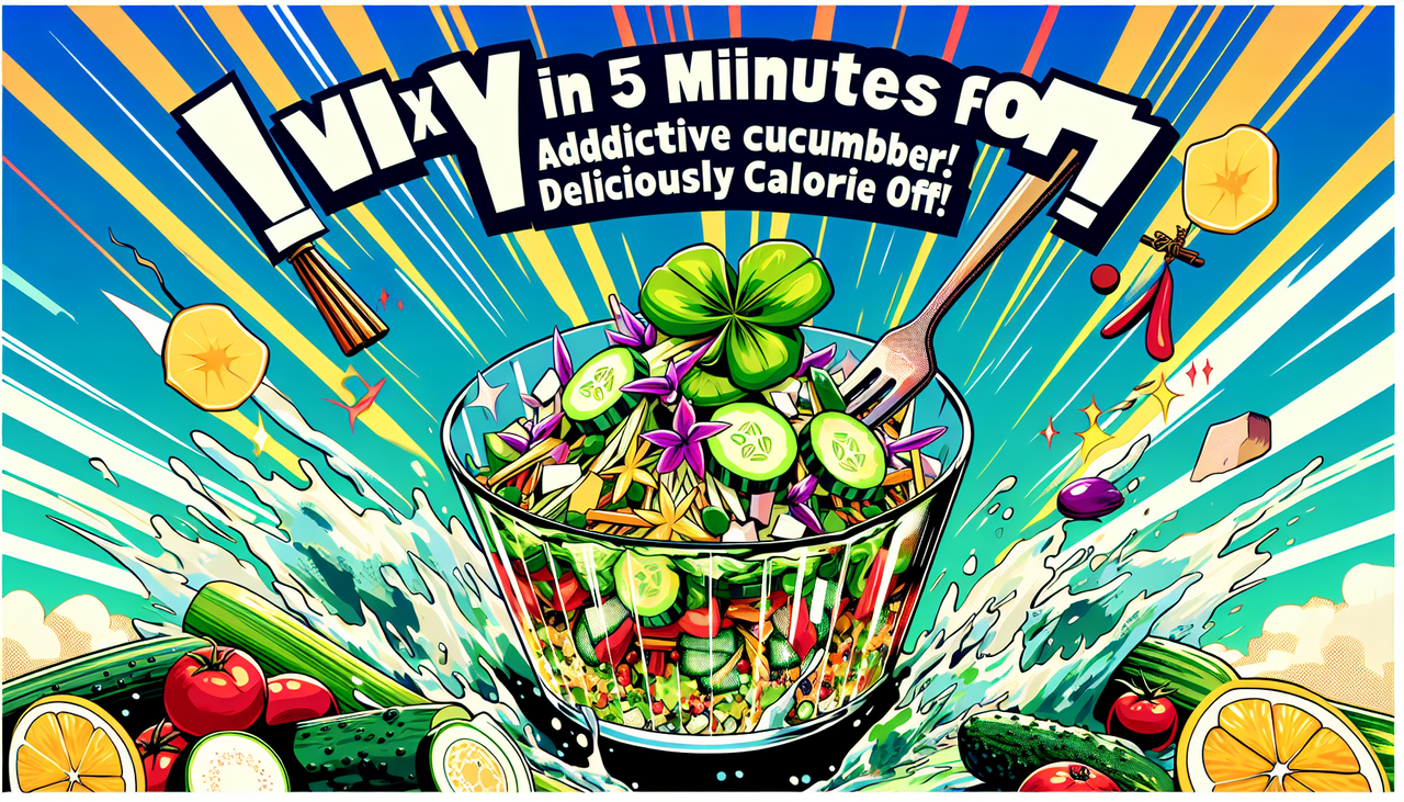 【ダイエット】混ぜるだけ5分！「やみつき胡瓜」で美味しくカロリーオフ！
