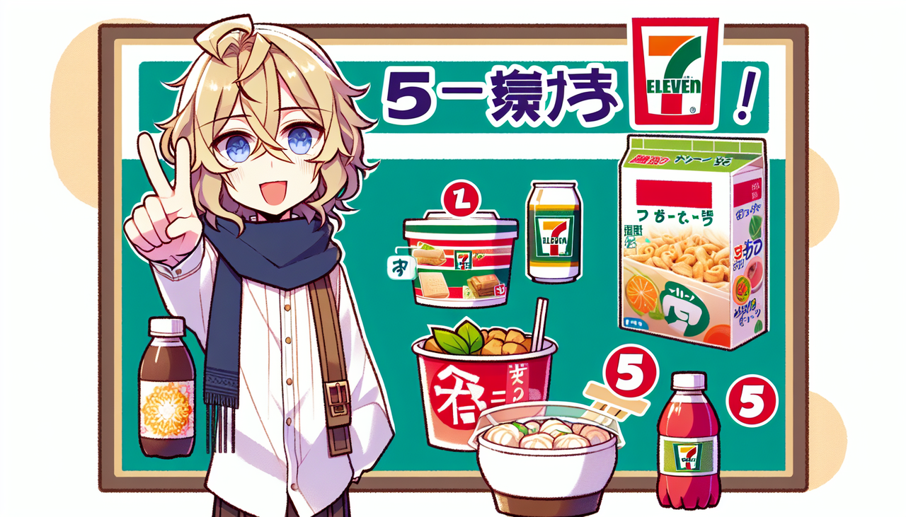 【必見】ダイエット向きのコンビニ(セブンイレブン)間食20選がこちら！！！