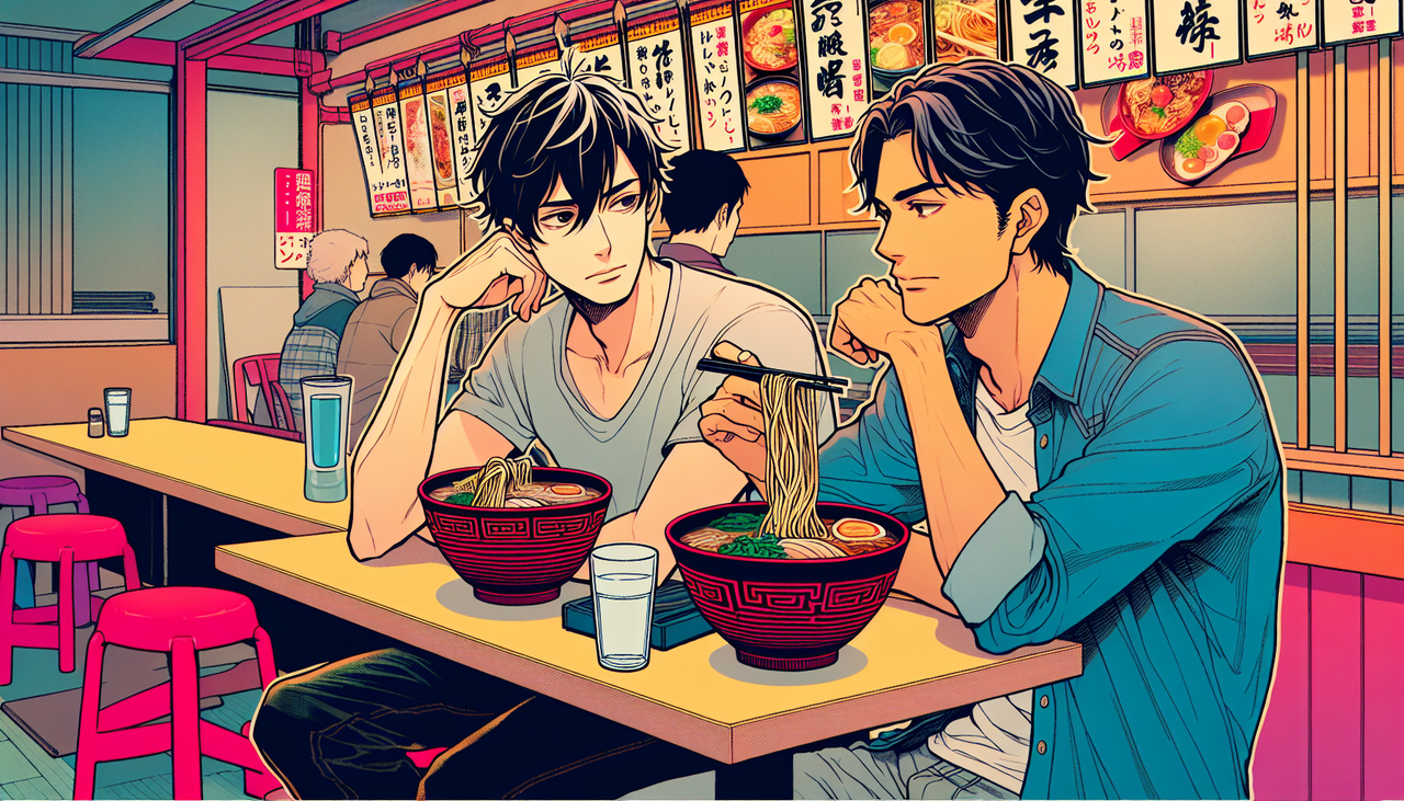 男同士で飯行くってなると、基本ラーメン屋になるのが嫌なんやが