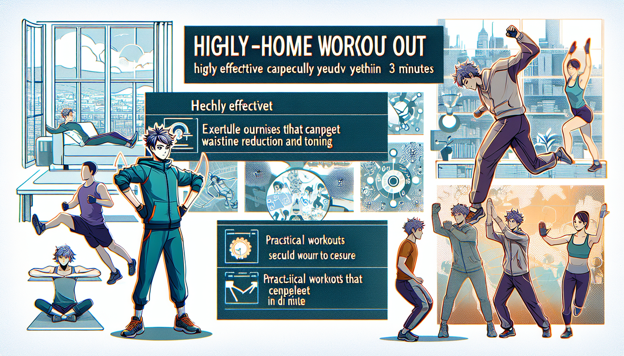 【神技】たった3分で理想のくびれGET！？在宅でもできる超効果的な筋トレ方法とは