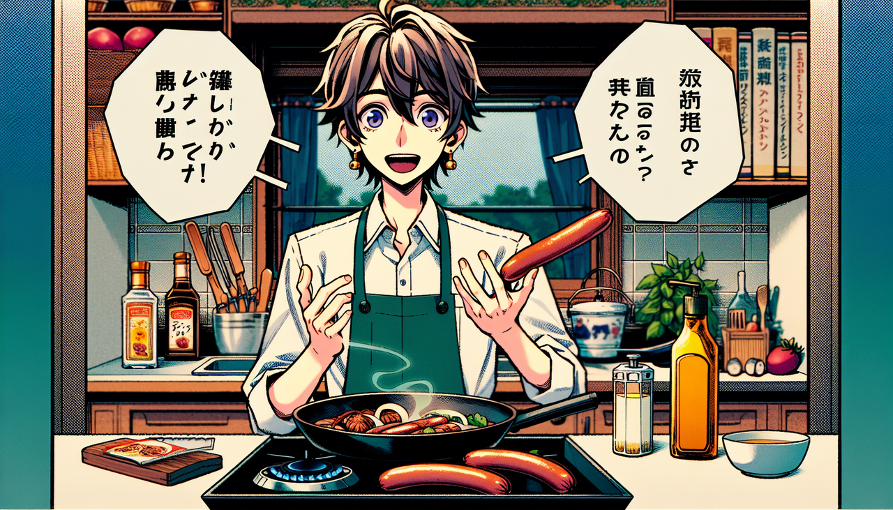 シャウエッセン「焼く時は油ひかないでね！」僕「へぇ」
