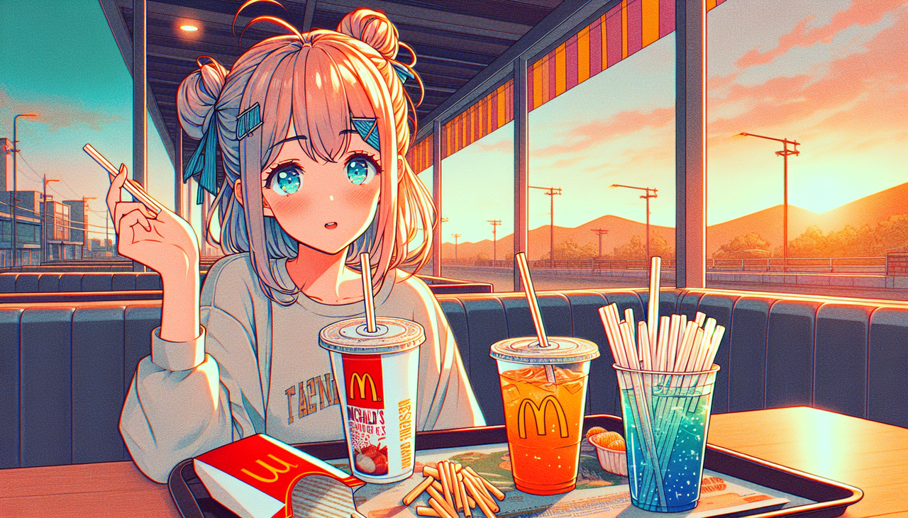 【悲報】マクドナルド「紙ストローはやめません」