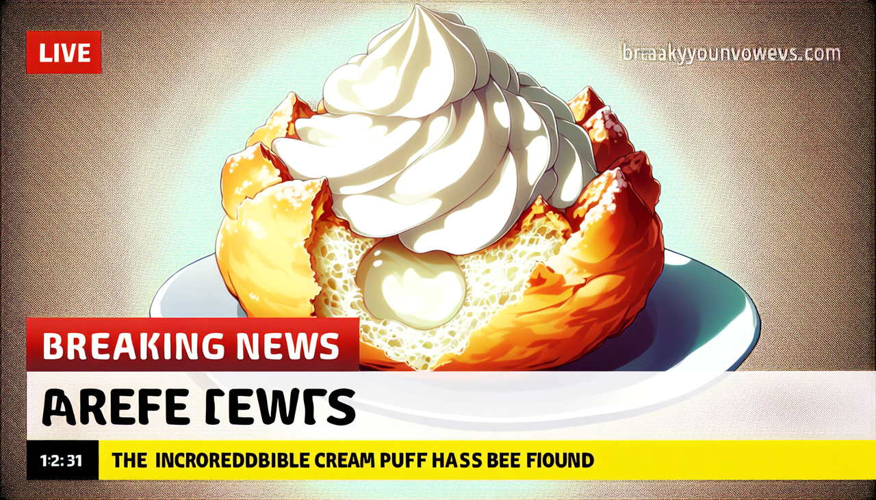 【朗報】とんでもないシュークリームが見つかるｗｗｗｗ