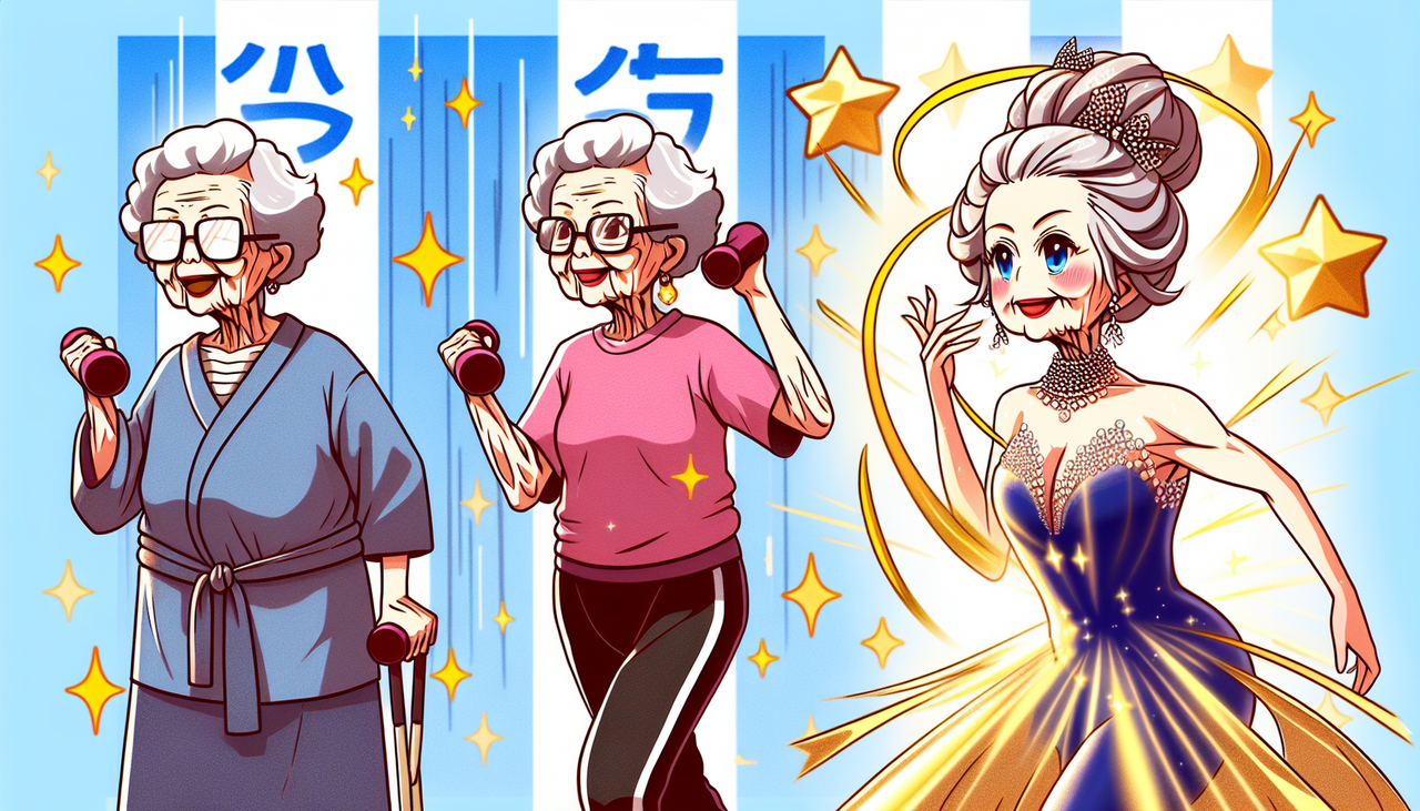 【奇跡】86歳で筋トレ始めたおばあちゃん、8年後の姿がまるで女優!?